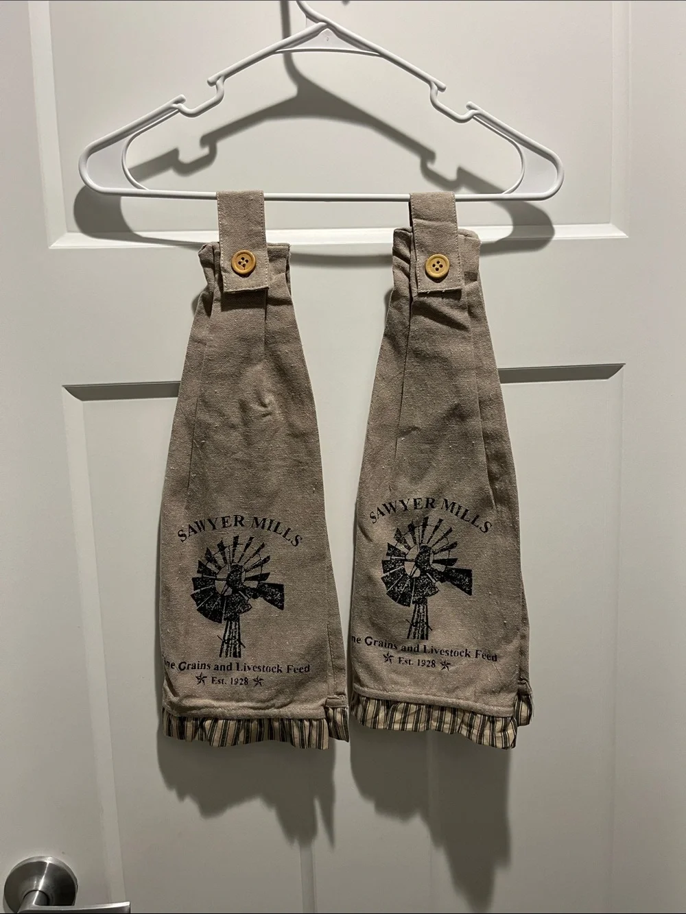 Farmhouse Hanging Towel - Set of 2